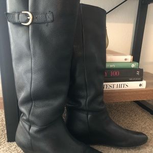 Black Leather Boots